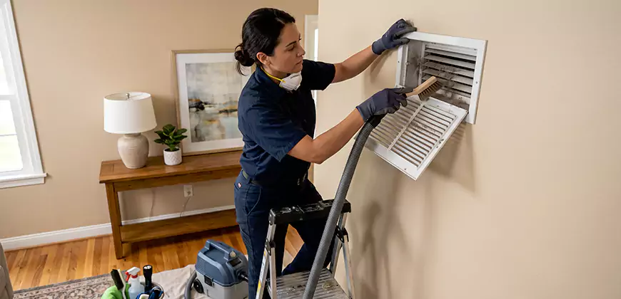 AC Vent Cleaning in Wentzville