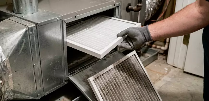 Window and Split Unit Filter Cleaning in Wentzville