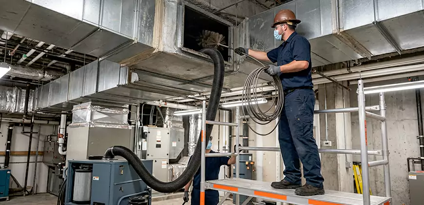 Commercial Ventilation System Cleaning in Wentzville