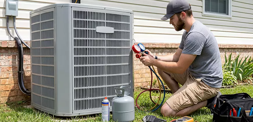 Emergency Air Conditioning Retrofit in Wentzville